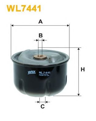 WIX FILTERS wl7441 -  Фильтр масляный двигателя